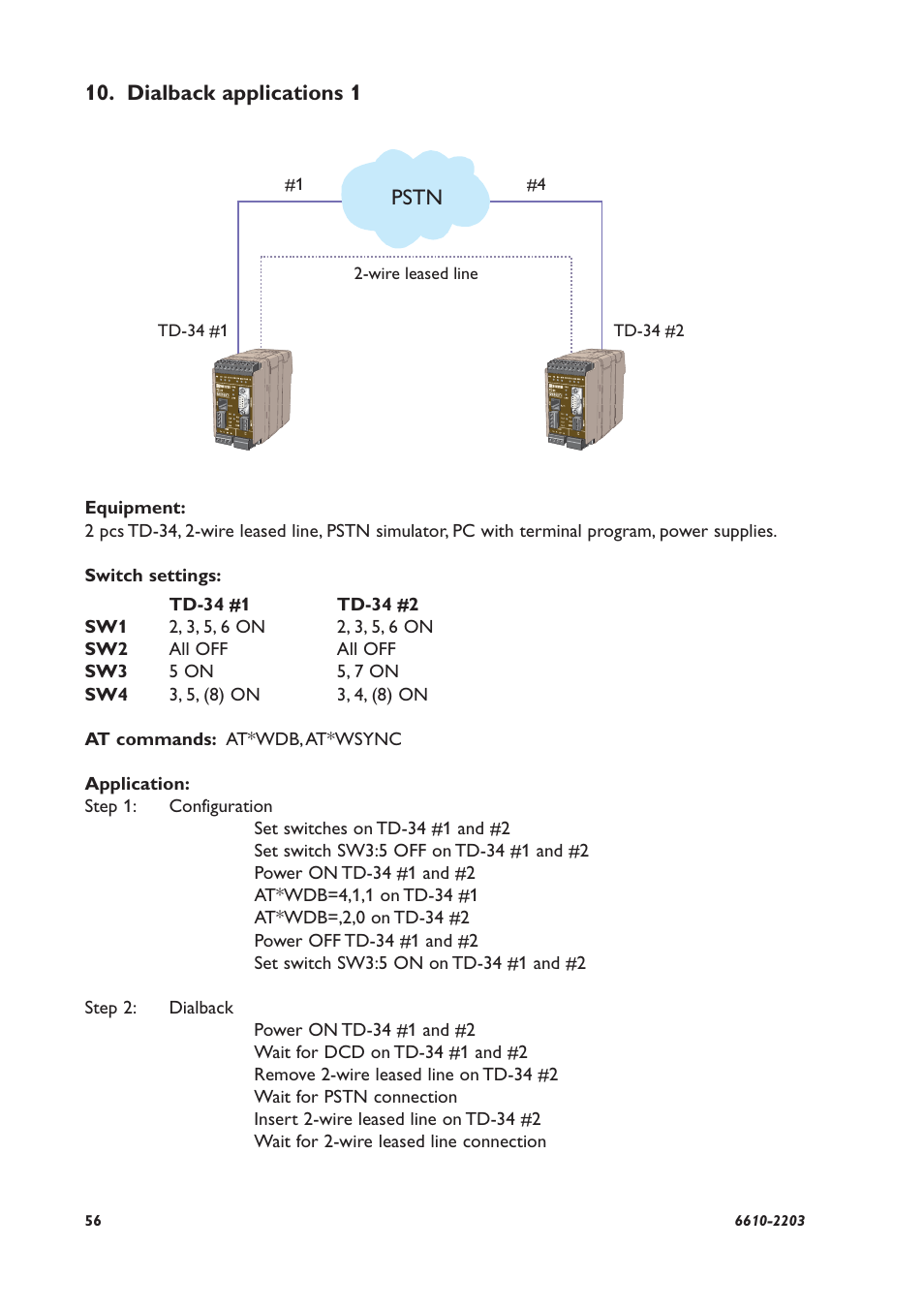 Westermo TD-34 User Manual | Page 56 / 64