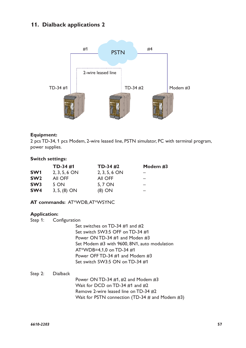 Westermo TD-34 User Manual | Page 57 / 64