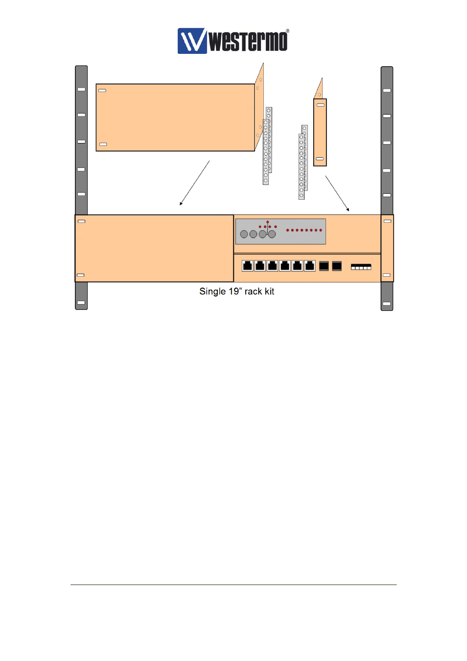 4 wall mounting | Westermo U200 Installation guide User Manual | Page 10 / 37