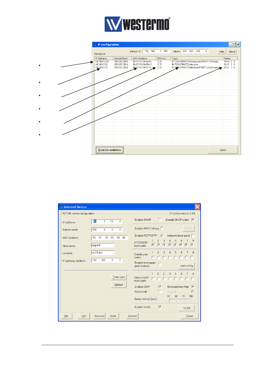 Westermo U200 Installation guide User Manual | Page 17 / 37