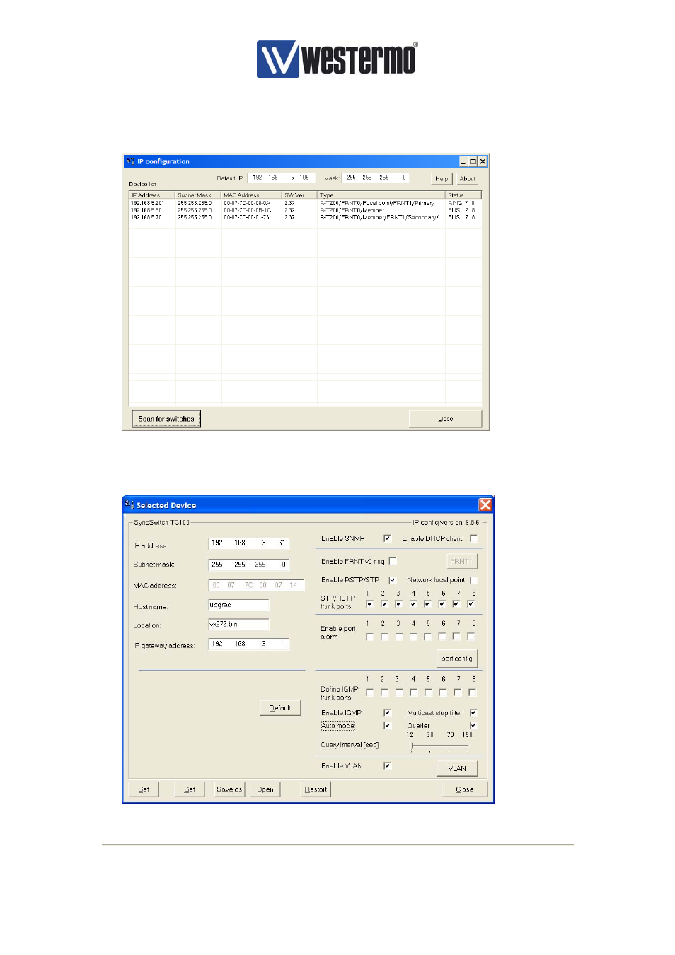 Westermo U200 Installation guide User Manual | Page 6 / 37