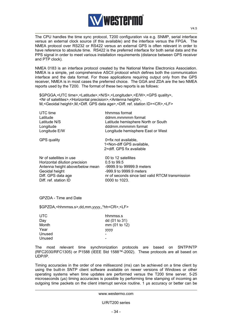 Westermo U200 Operator manal User Manual | Page 34 / 48