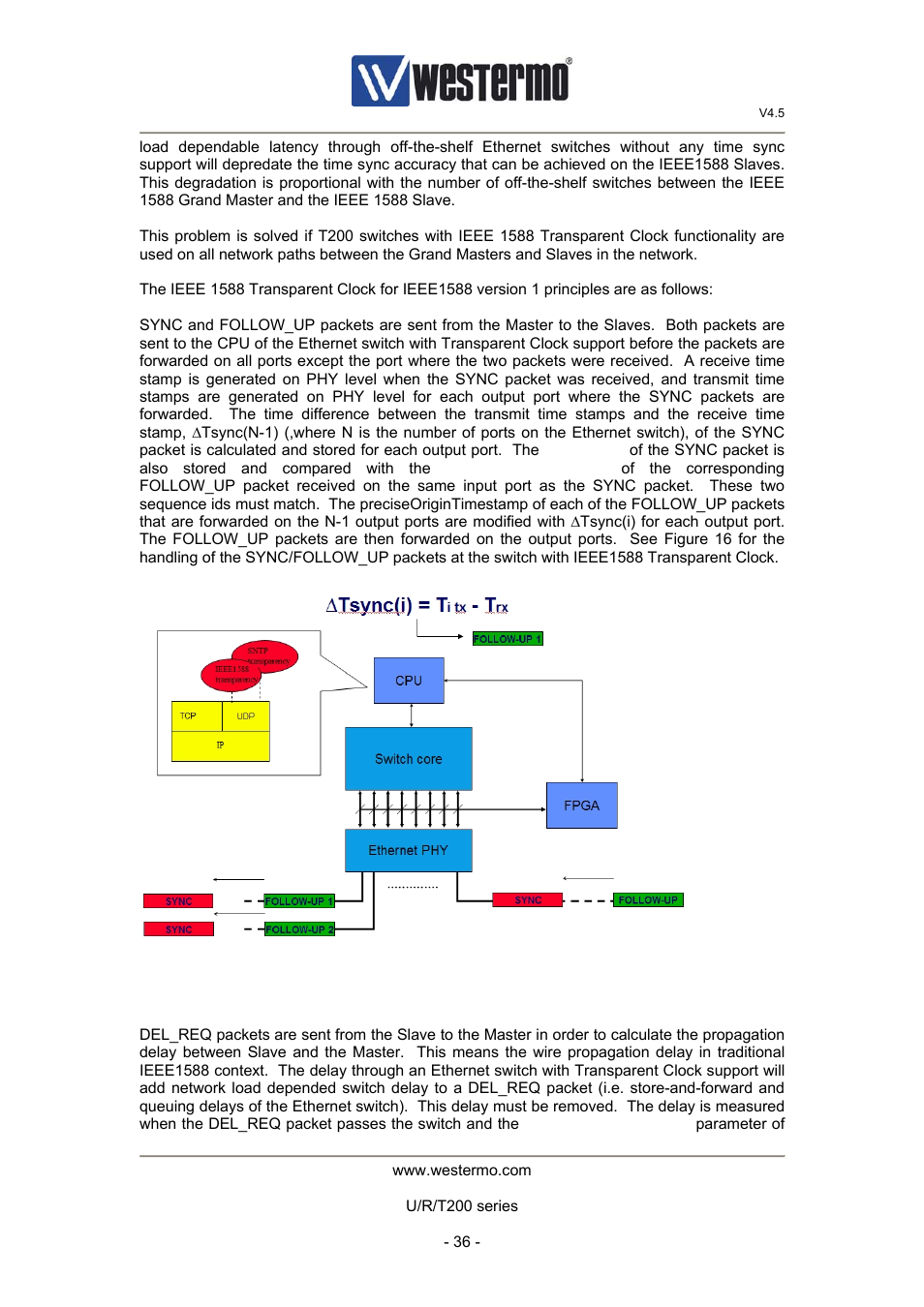 Westermo U200 Operator manal User Manual | Page 36 / 48