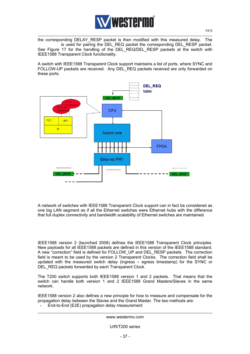 Westermo U200 Operator manal User Manual | Page 37 / 48