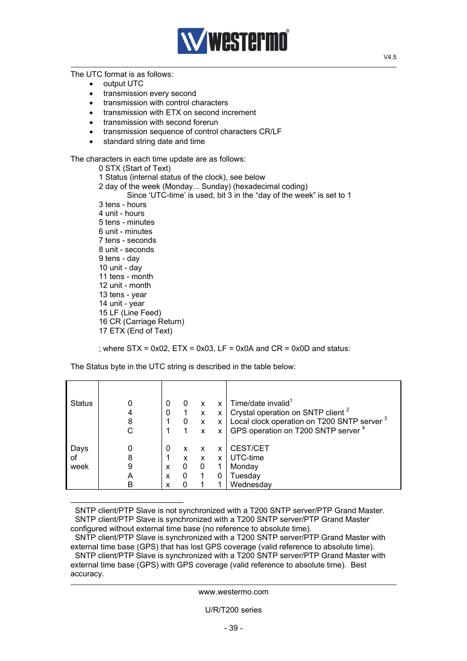 Westermo U200 Operator manal User Manual | Page 39 / 48