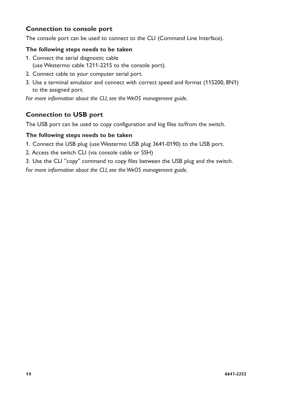 Westermo Viper-x12-p8 User Manual | Page 14 / 20