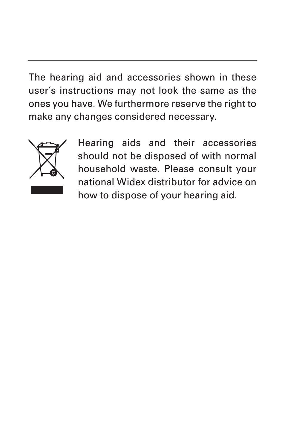 Widex AK-X User Manual | Page 2 / 44