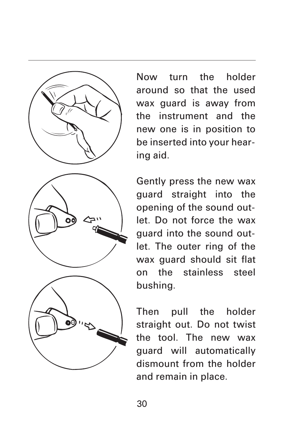 Widex AK-X User Manual | Page 30 / 44