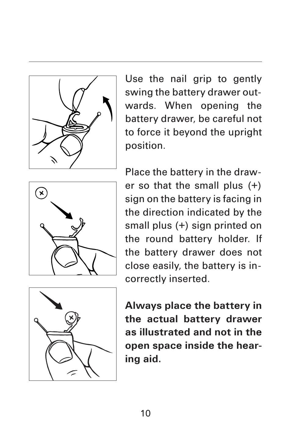 Widex AK-CIC User Manual | Page 10 / 48