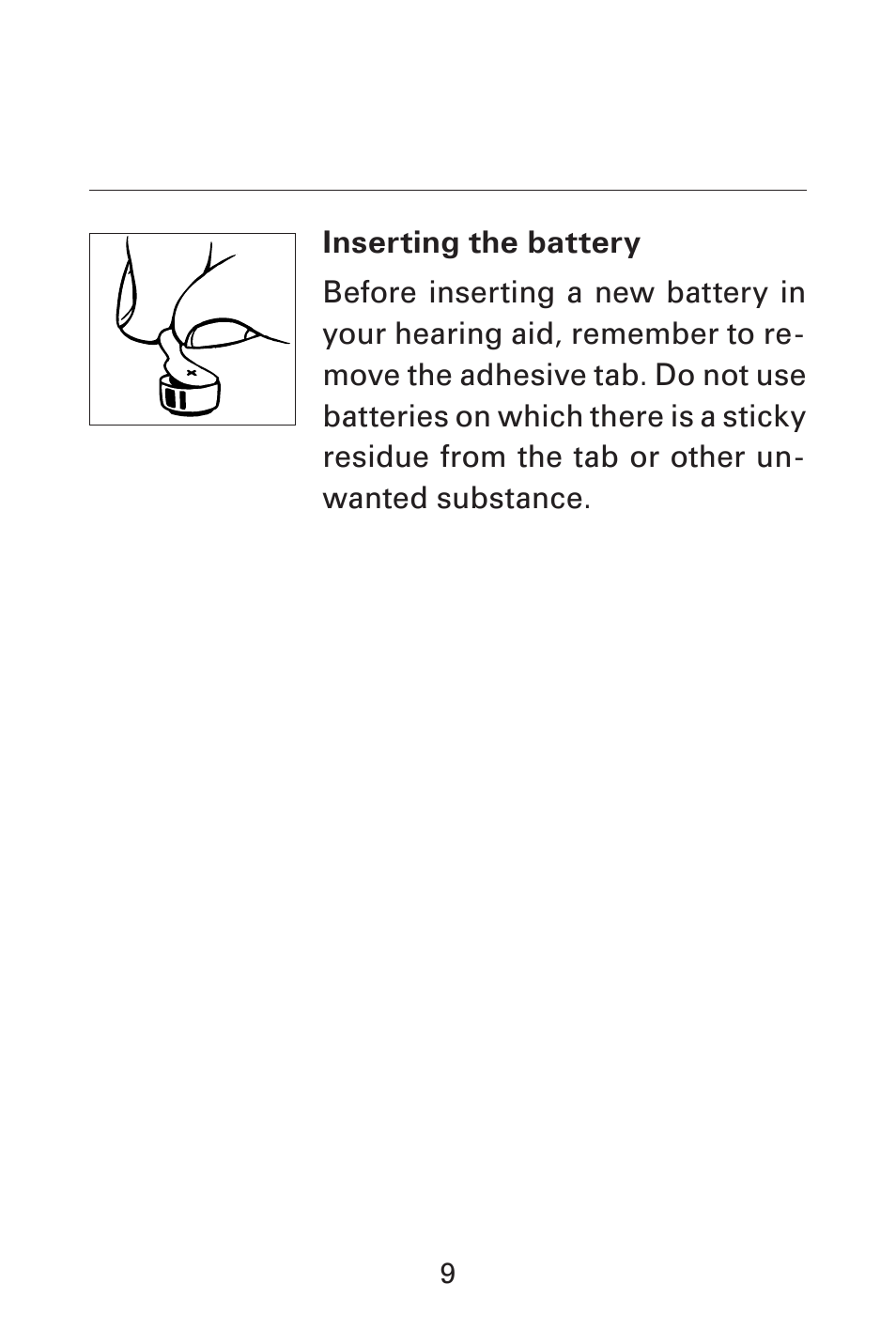 Widex AK-CIC User Manual | Page 9 / 48