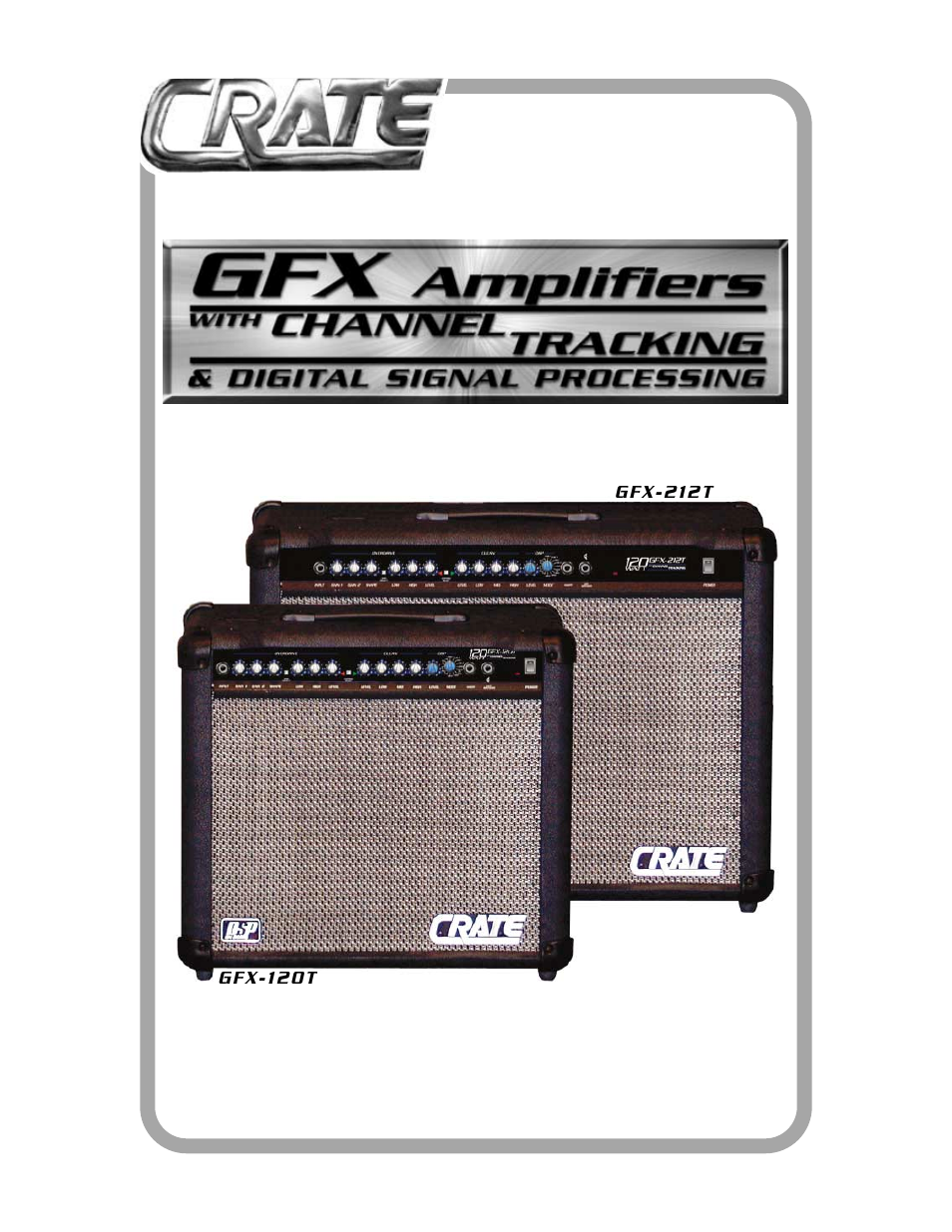 Crate Amplifiers GFX-212T User Manual | 8 pages