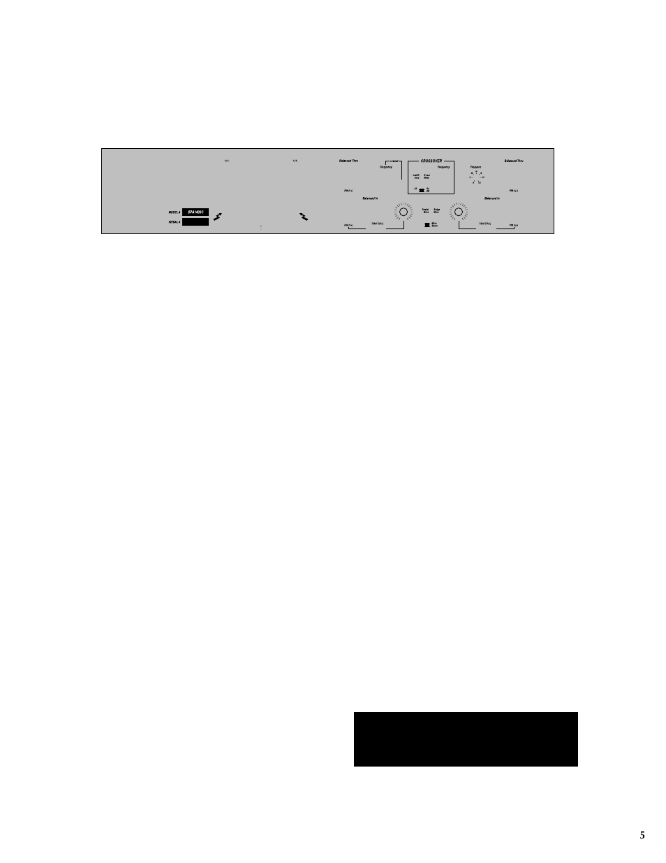 Crate Amplifiers SPA-1400 User Manual | Page 5 / 24