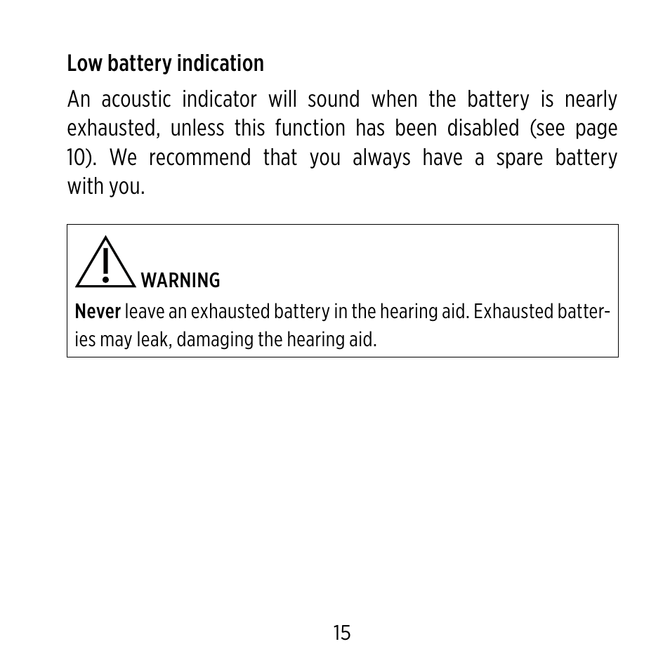 Widex C-9 User Manual | Page 15 / 76