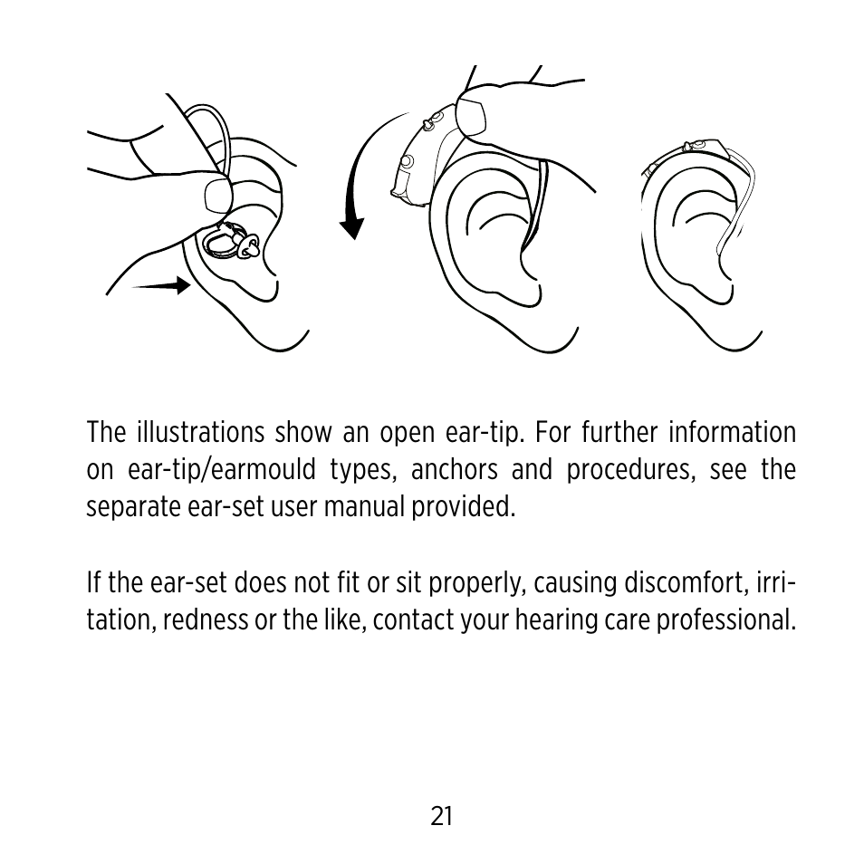 Widex C-9 User Manual | Page 21 / 76