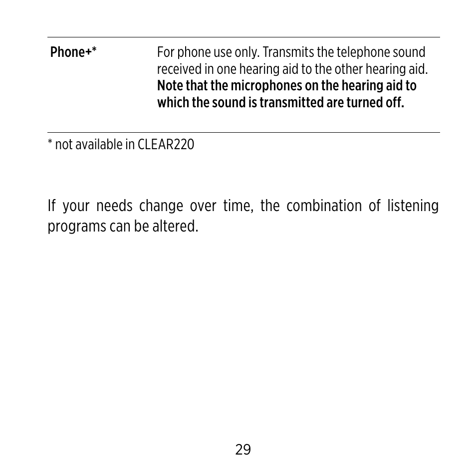 Widex C-9 User Manual | Page 29 / 76