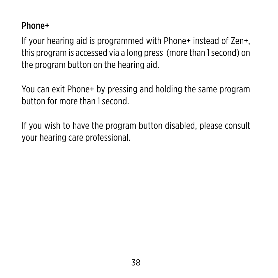 Widex C-9 User Manual | Page 38 / 76