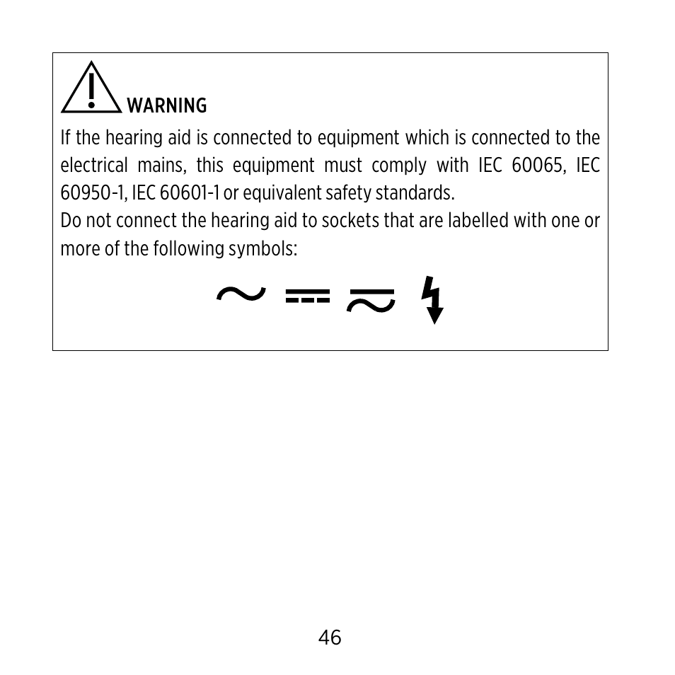 Widex C-9 User Manual | Page 46 / 76