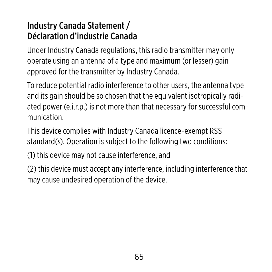 Widex C-9 User Manual | Page 65 / 76