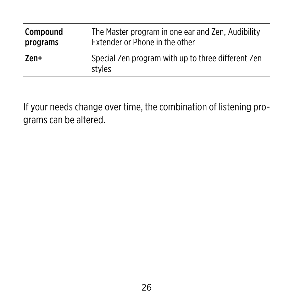 Widex C-CIC User Manual | Page 26 / 84