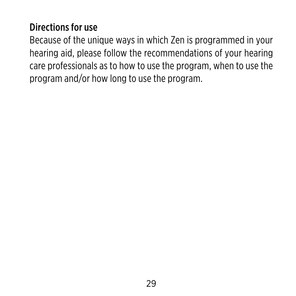 Widex C-CIC User Manual | Page 29 / 84