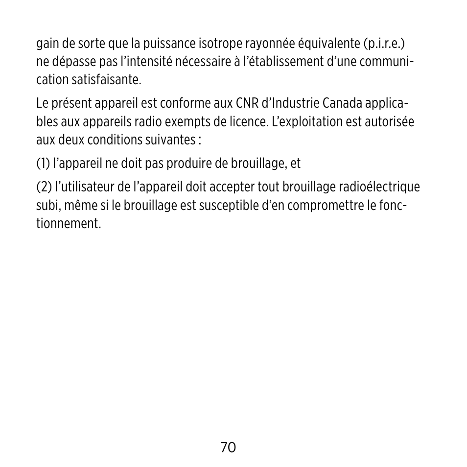 Widex C-CIC User Manual | Page 70 / 84