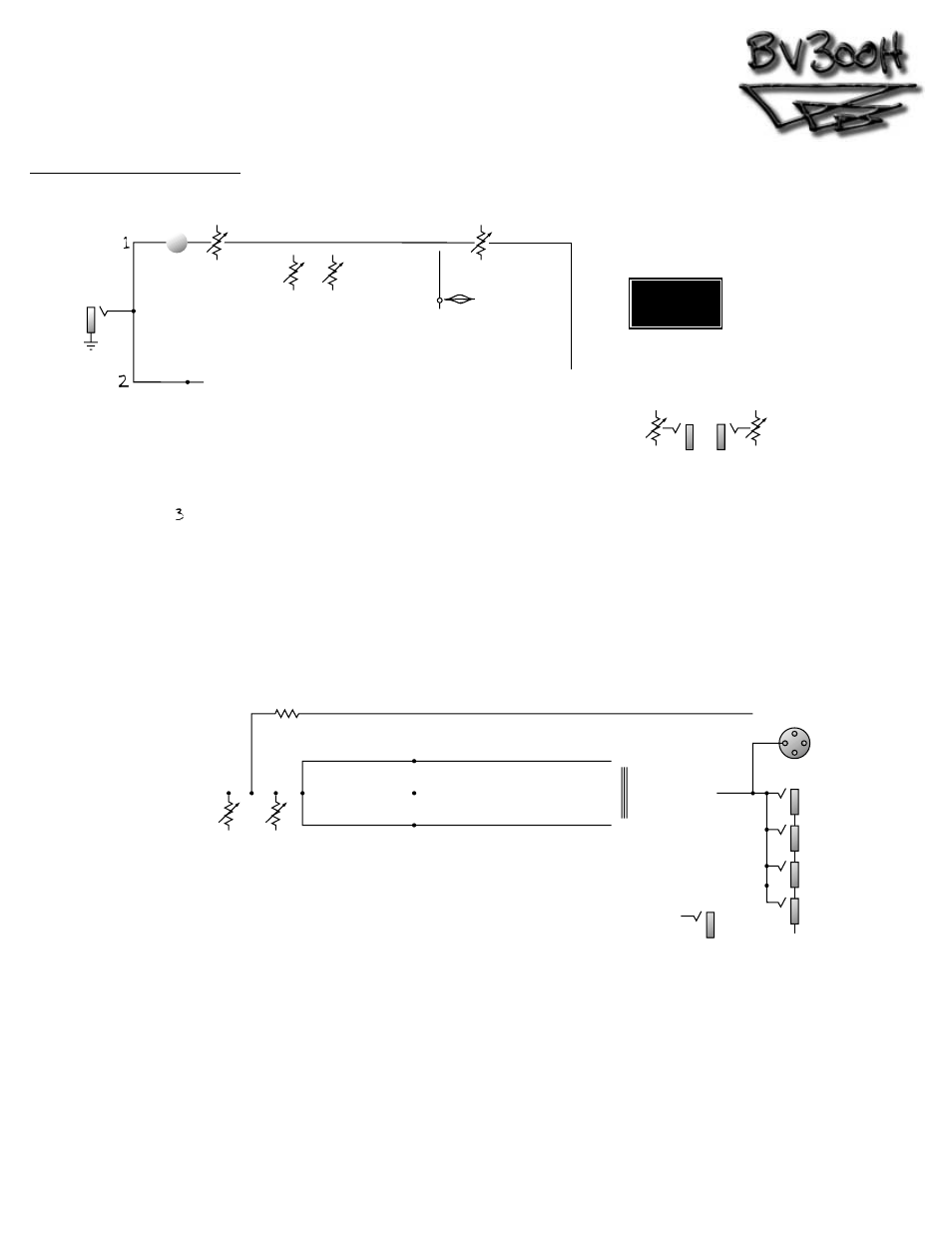 The block diagram | Crate Amplifiers BV300H User Manual | Page 14 / 15