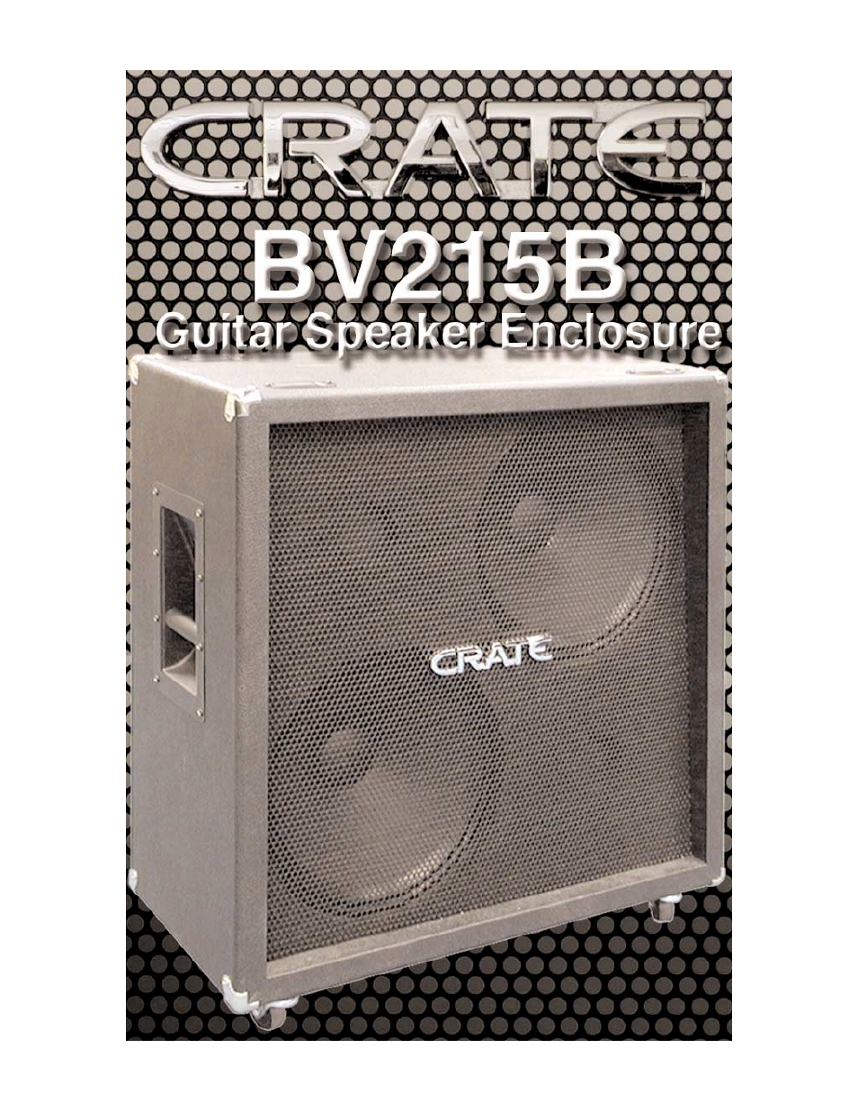 Crate Amplifiers BV215B User Manual | 4 pages