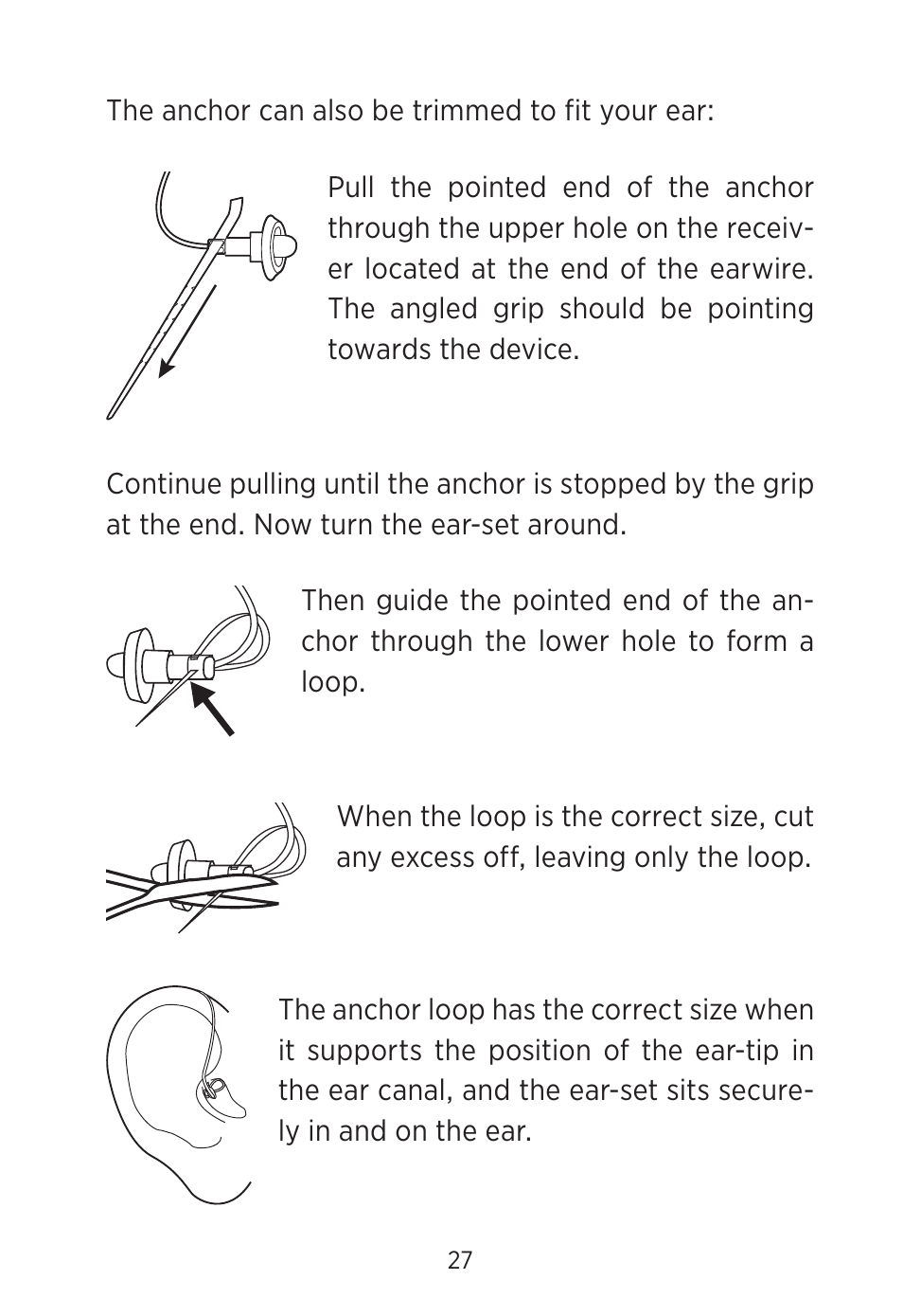 Widex C2-PA (RIC) User Manual | Page 27 / 44