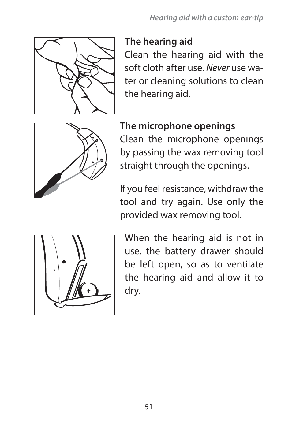 Widex Flash-m User Manual | Page 51 / 64