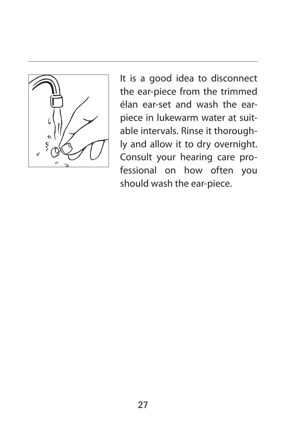 Widex FL-9é Custom User Manual | Page 27 / 52
