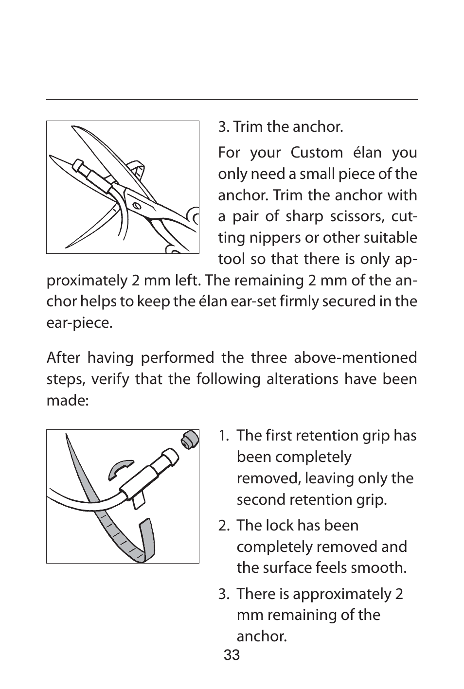 Widex FL-9é Custom User Manual | Page 33 / 52