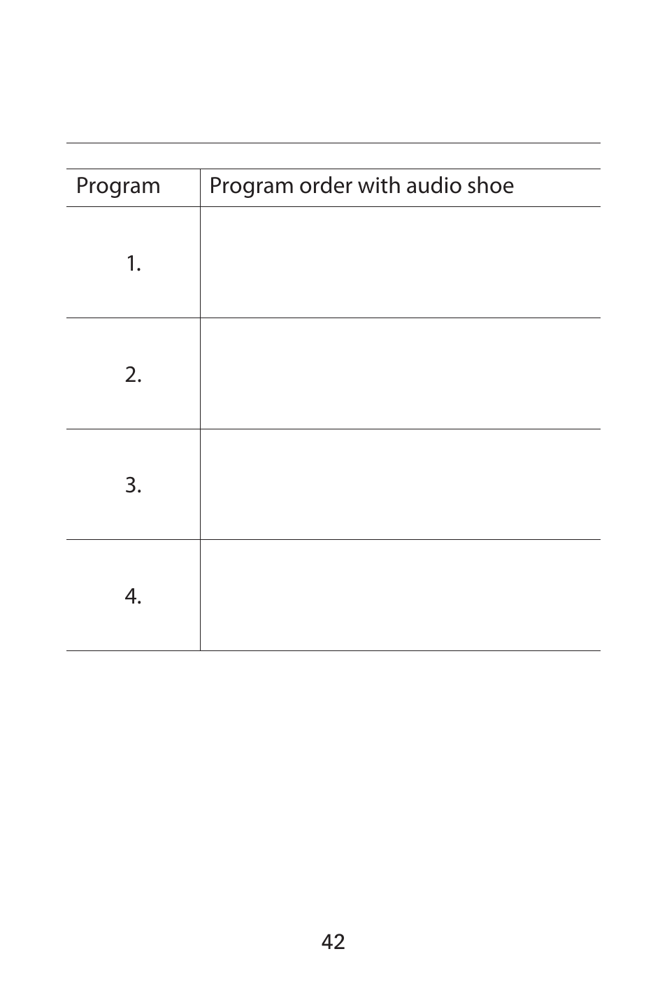 Widex FL-9é Custom User Manual | Page 42 / 52