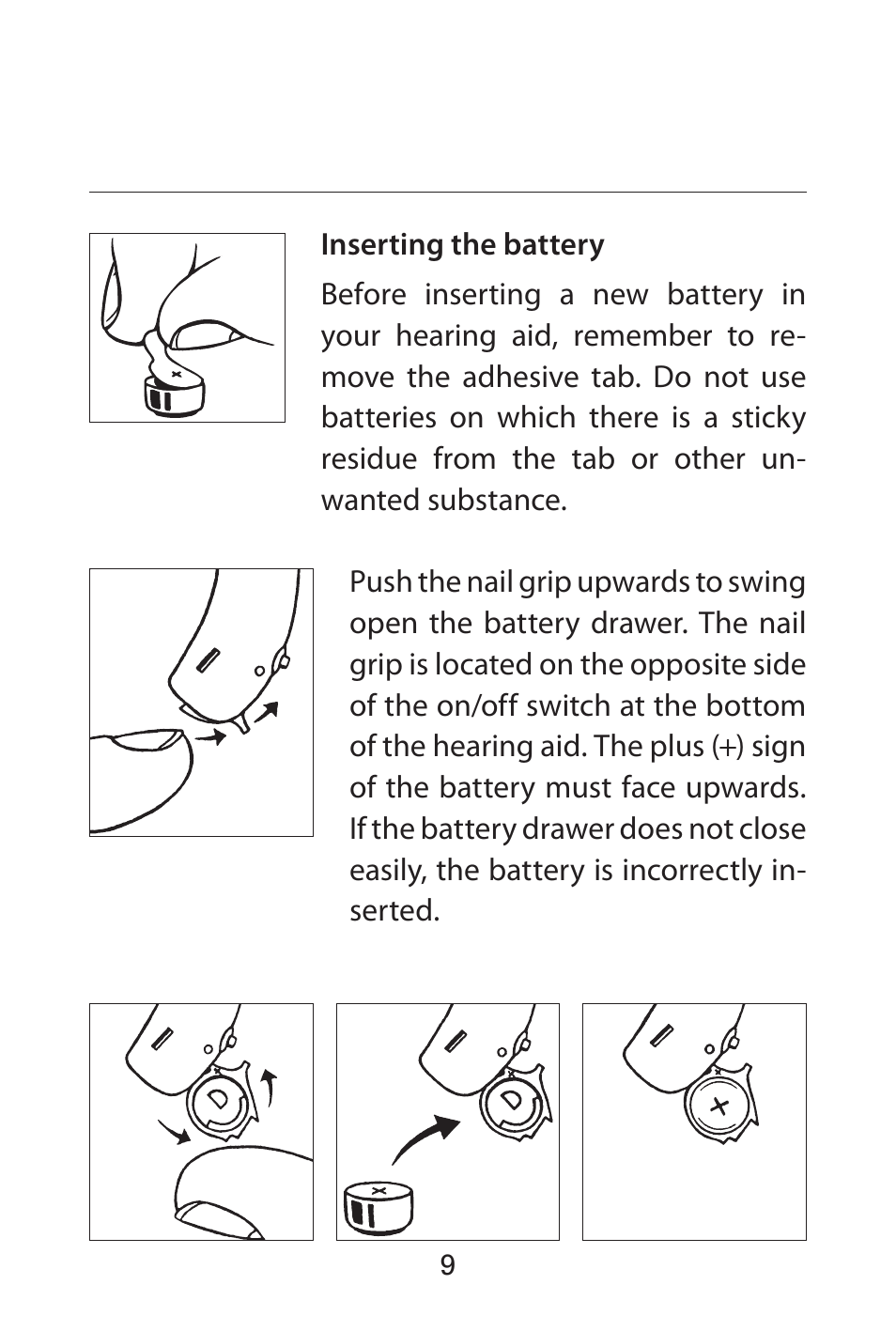 Widex FL-9é Custom User Manual | Page 9 / 52