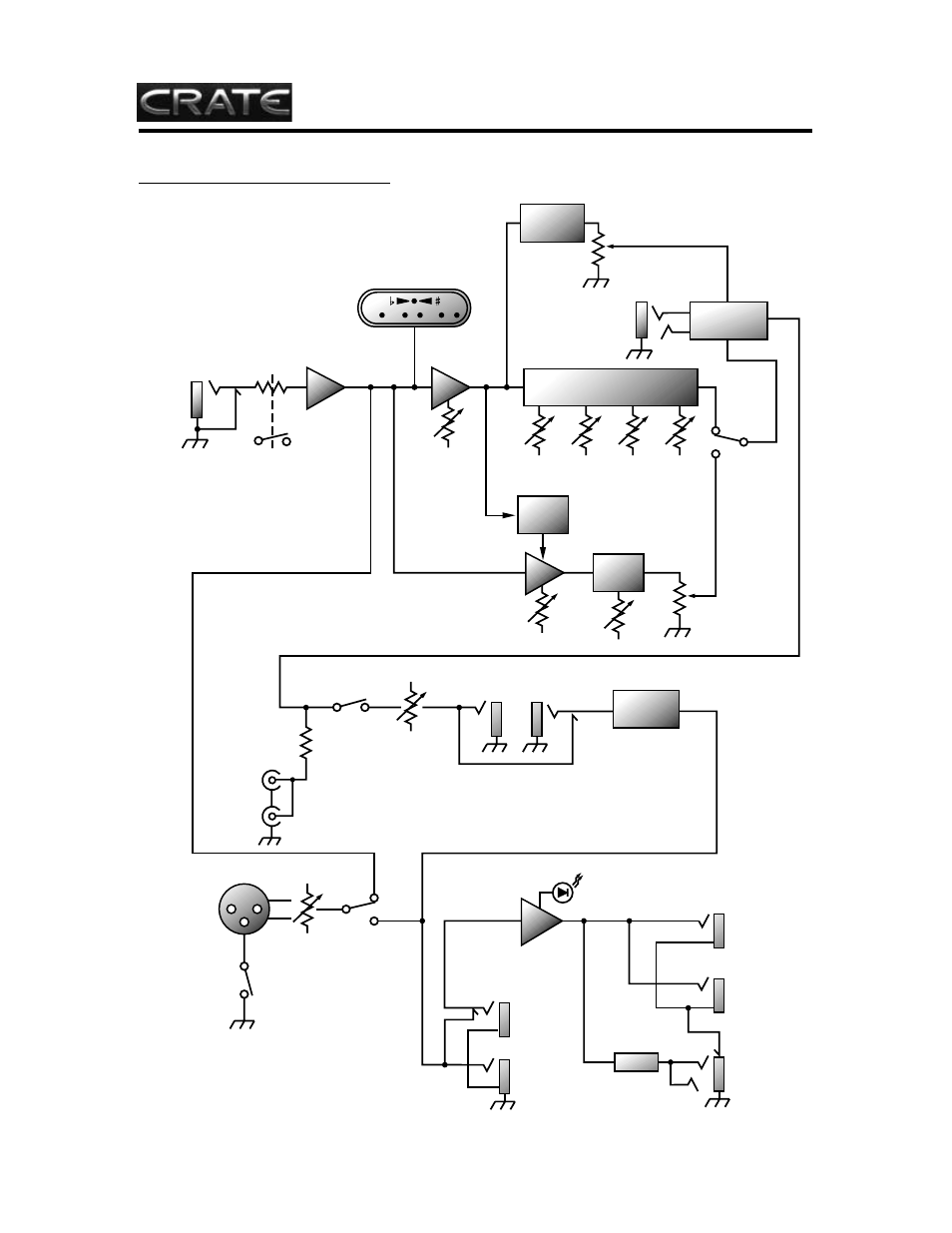 Bt220h, System block diagram | Crate Amplifiers BT220H User Manual | Page 7 / 8