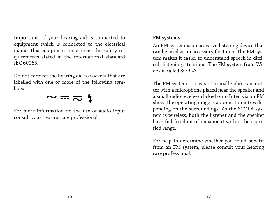 Widex IN-19 User Manual | Page 19 / 23