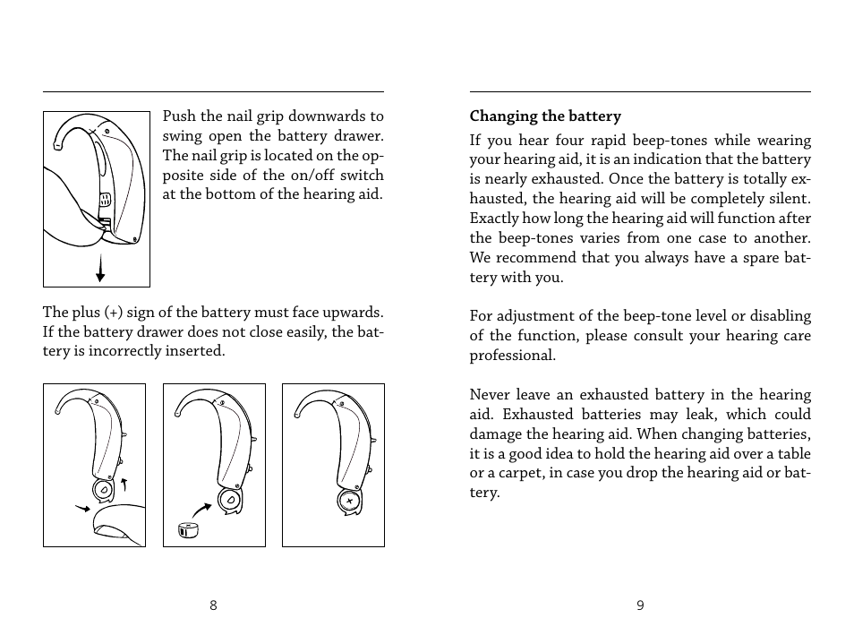Widex IN-19 User Manual | Page 5 / 23