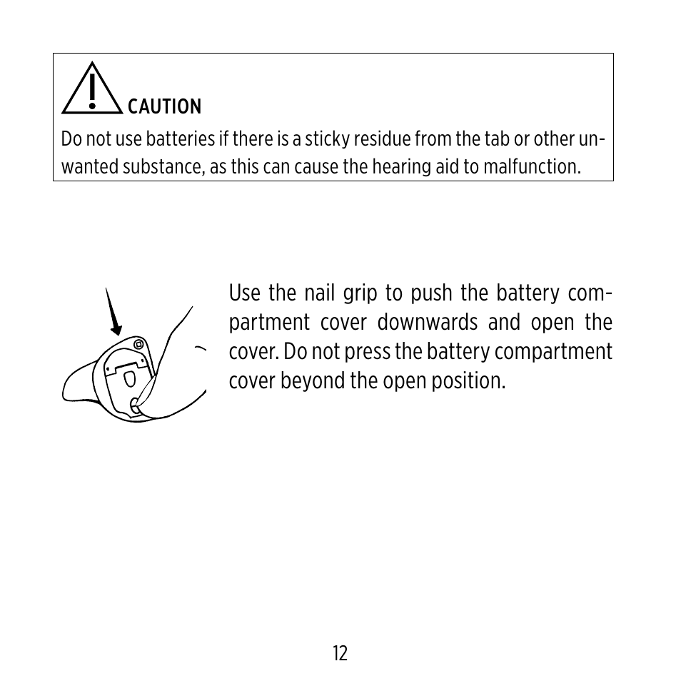 Widex ME-X User Manual | Page 12 / 64