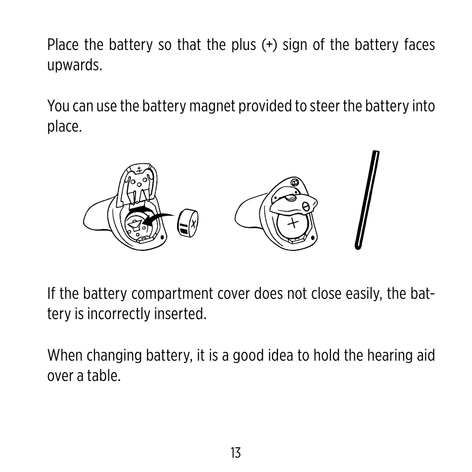 Widex ME-X User Manual | Page 13 / 64