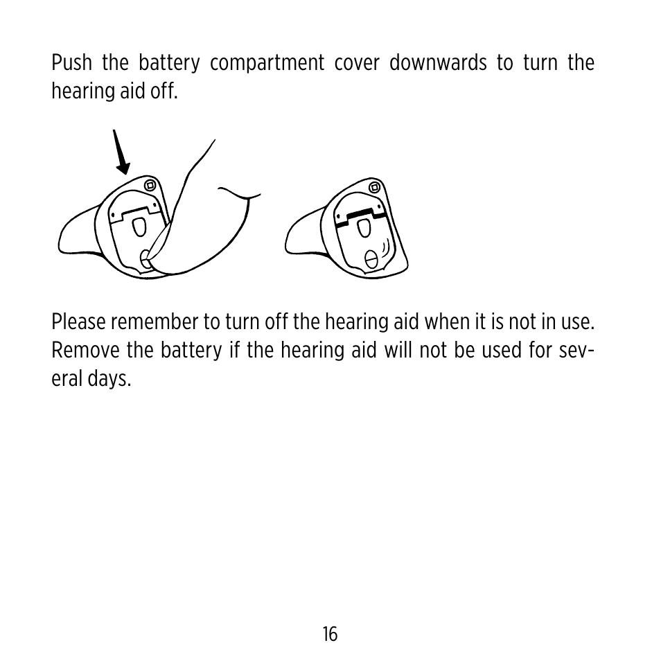 Widex ME-X User Manual | Page 16 / 64