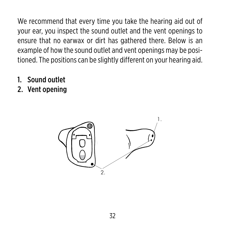 Widex ME-X User Manual | Page 32 / 64