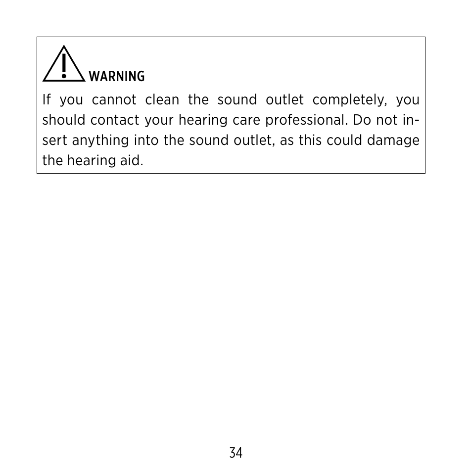 Widex ME-X User Manual | Page 34 / 64