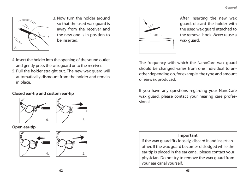 Widex PA-440 User Manual | Page 32 / 37