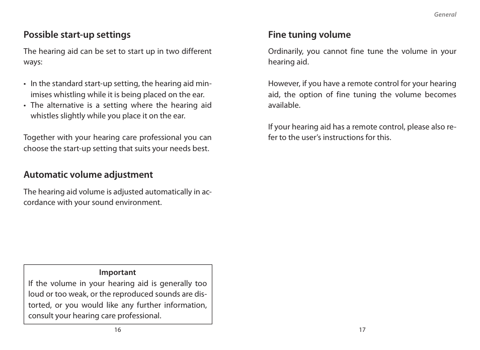 Widex PA-440 User Manual | Page 9 / 37