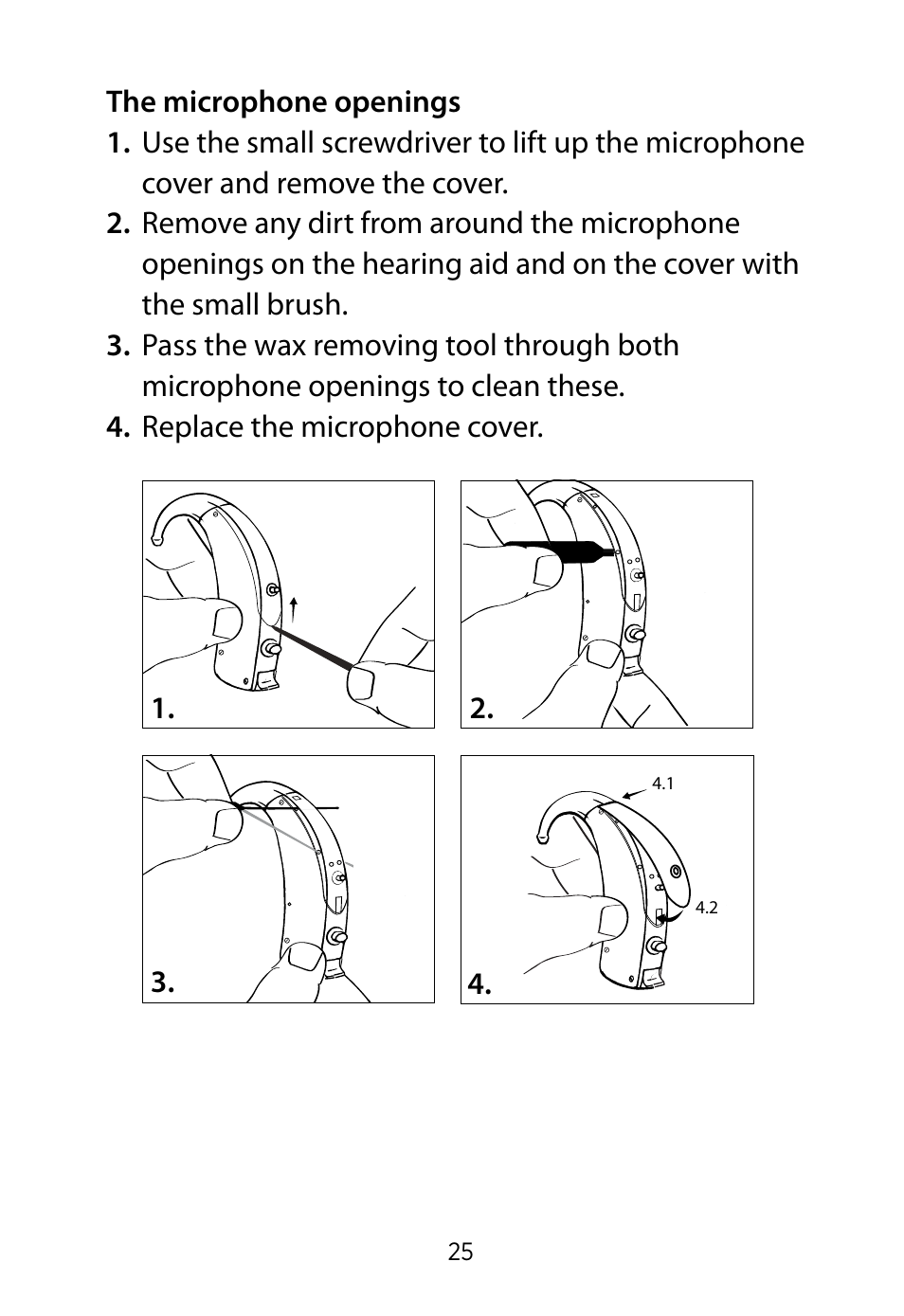 Widex RE-19 User Manual | Page 25 / 44