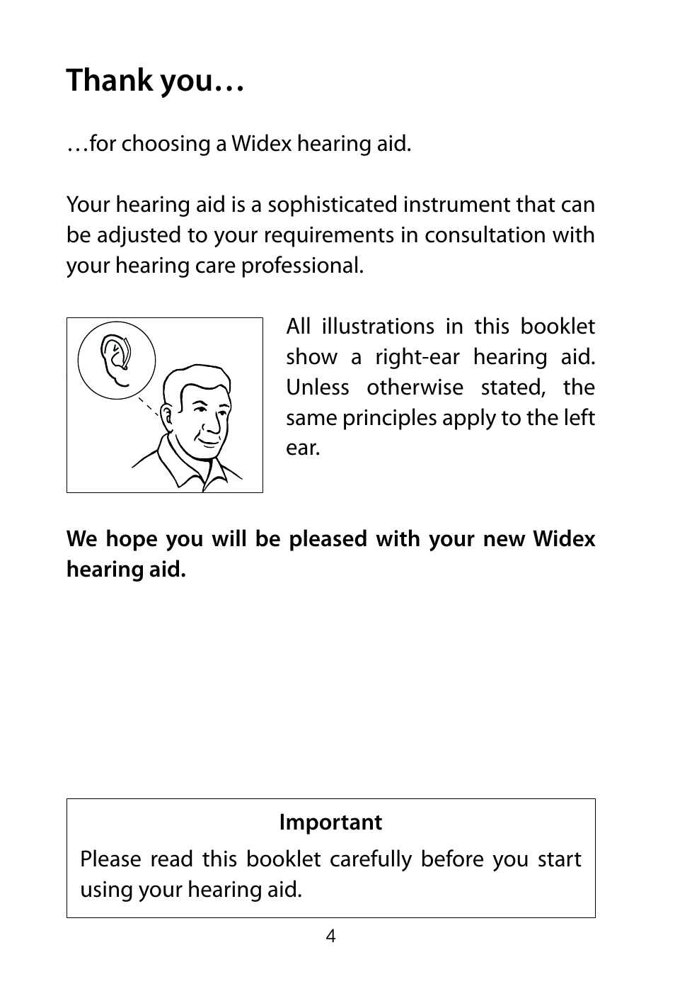 Widex RE-19 User Manual | Page 4 / 44