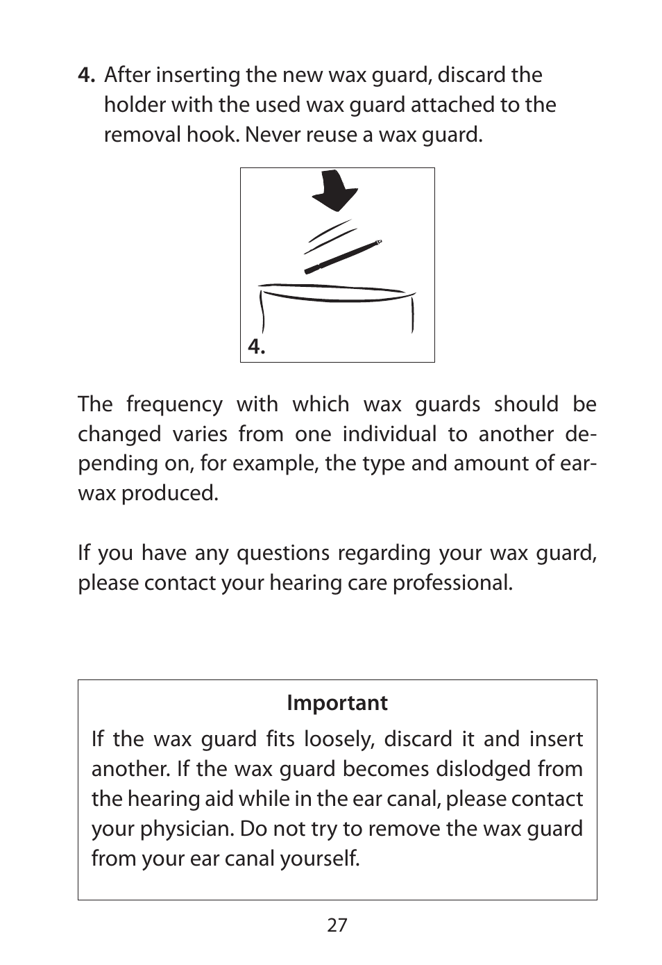 Widex RE-X User Manual | Page 27 / 36