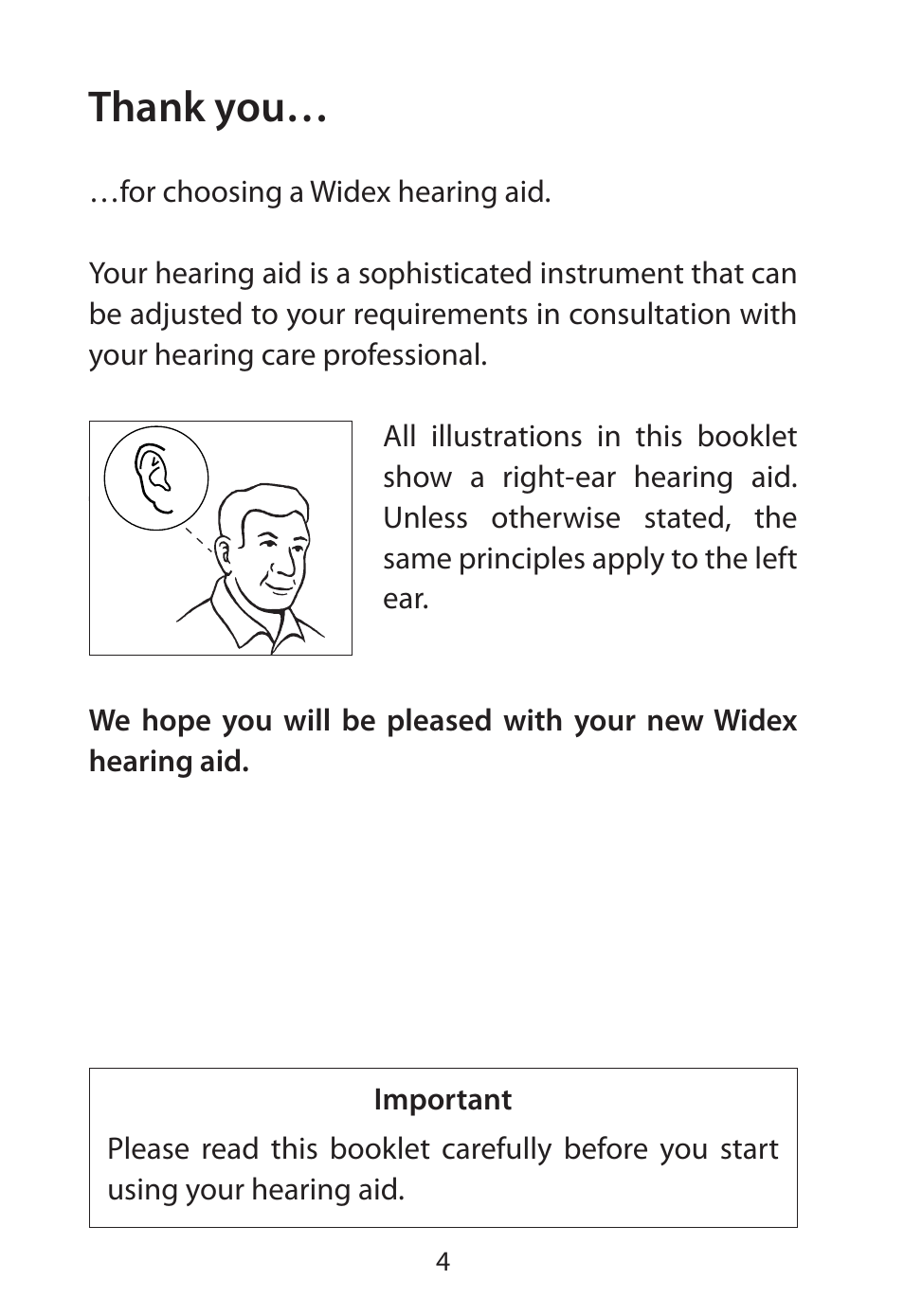 Widex RE-X User Manual | Page 4 / 36