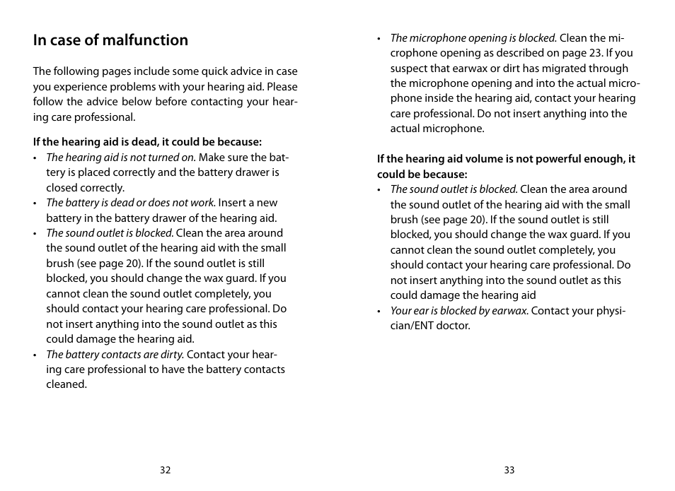 Widex RE-CIC User Manual | Page 17 / 19