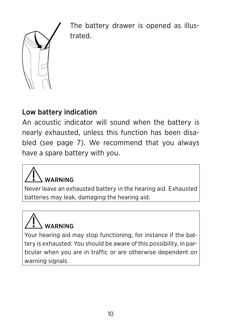 Widex S4-VSD User Manual | Page 10 / 56