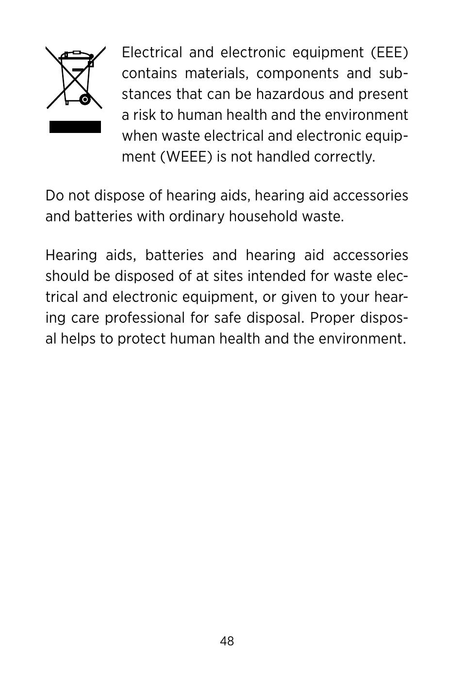 Widex S4-VSD User Manual | Page 48 / 56